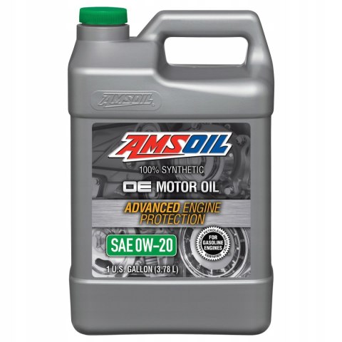 OLEJ SILNIKOWY SYNTETYCZNY AMSOIL 0W20 OE MOTOR OIL 100% SYNTH OEZ 3,78L