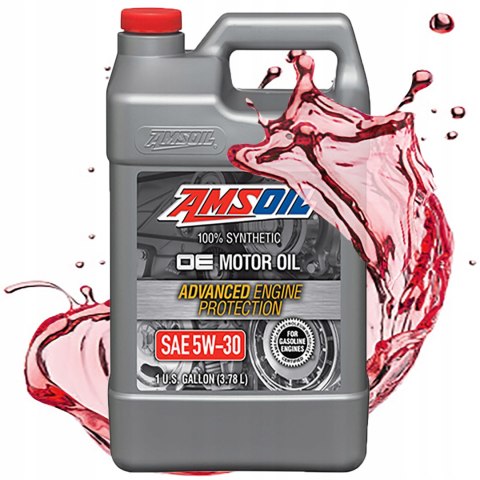 OLEJ SILNIKOWY SYNTETYCZNY AMSOIL 5W30 OE MOTOR OIL 100% SYNTH OEF 3,78L