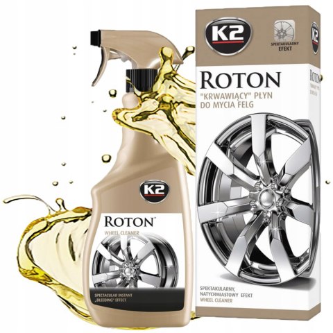 PŁYN ŚRODEK DO CZYSZCZENIA FELG KRWAWE KOŁO K2 ROTON 700ML