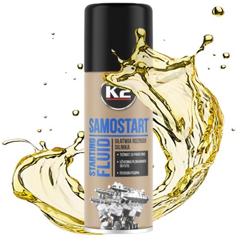 SAMOSTART POMAGA W ROZRUCHU SILNIKA DO -54st. C SKUTECZNY K2 400ML