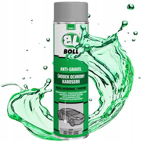 ŚRODEK DO OCHRONY KAROSERII OCHRONA KAROSERII POD LAKIER BOLL SPRAY SZARY